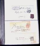 +38 lettres au type SAGE dont affts multicolores, entiers,