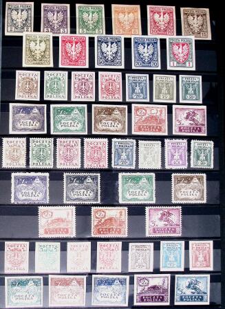 1860-1960, Attractive mostly mint collection of POLAND