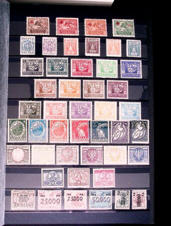 1860-1960, Attractive mostly mint collection of POLAND