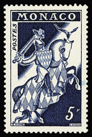 Préo N°11Aa 5.f bleu noir, variété surcharge absente,