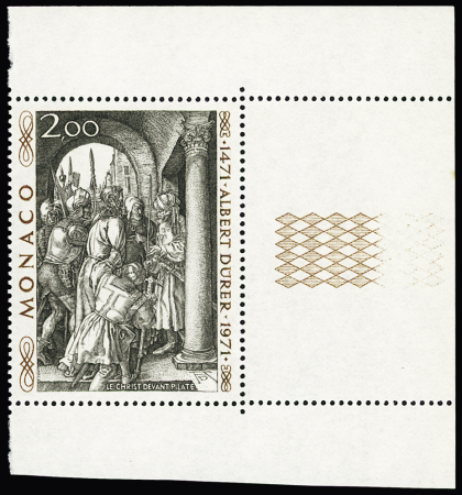 N°876A 2f. brun-orange et noir, Non émis neuf avec