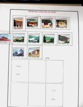 1878-1980 Mint & used collection of CHINA incl. territories,
