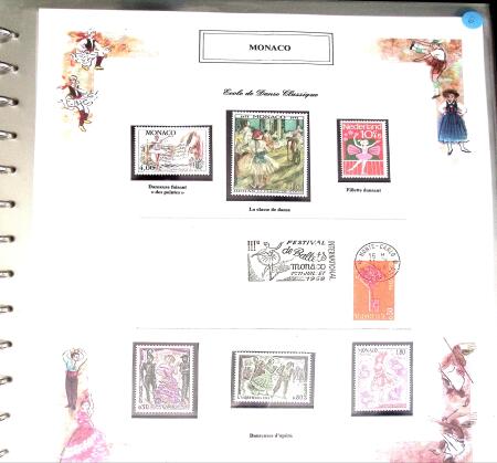 Superb exhibition collection on thematic DANCING beautifully