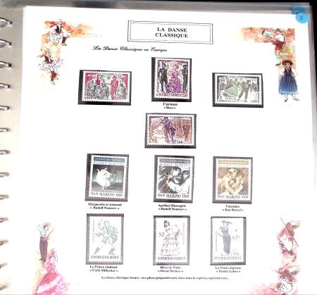 Superb exhibition collection on thematic DANCING beautifully