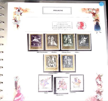 Superb exhibition collection on thematic DANCING beautifully