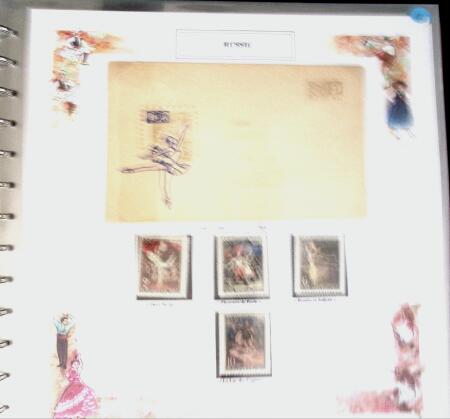 Superb exhibition collection on thematic DANCING beautifully