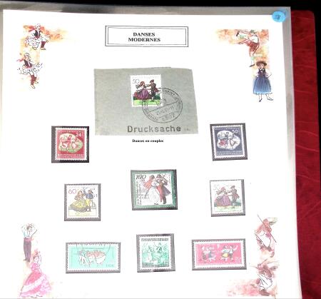 Superb exhibition collection on thematic DANCING beautifully