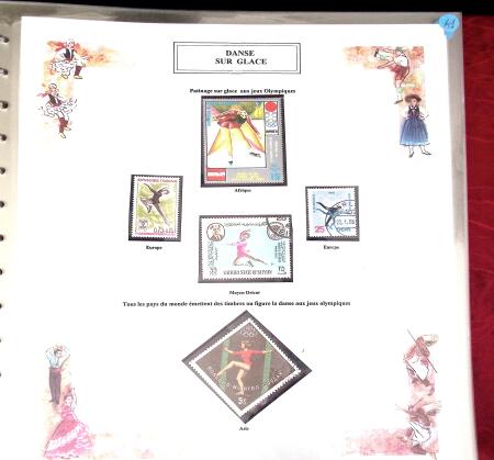 Superb exhibition collection on thematic DANCING beautifully