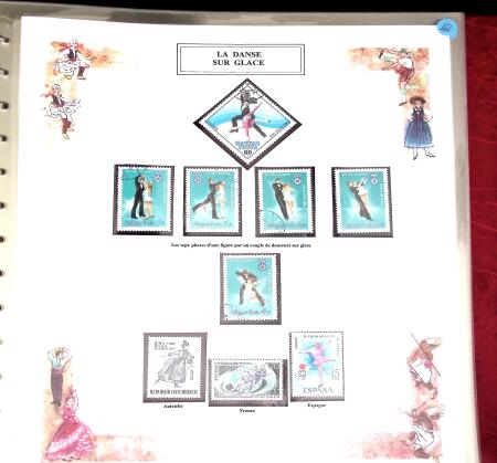 Superb exhibition collection on thematic DANCING beautifully