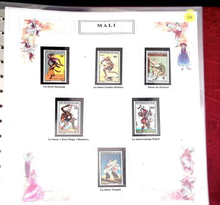 Superb exhibition collection on thematic DANCING beautifully
