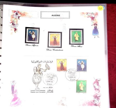 Superb exhibition collection on thematic DANCING beautifully