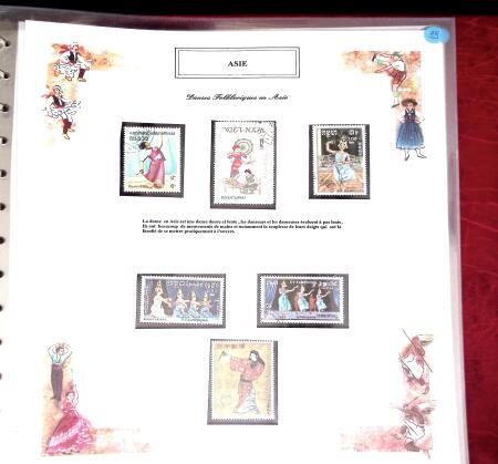 Superb exhibition collection on thematic DANCING beautifully