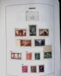 1849-1992, Collection de timbres neufs de France (oblitérés
