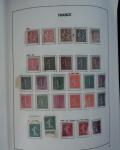 1849-1992, Collection de timbres neufs de France (oblitérés