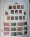 1849-1992, Collection de timbres neufs de France (oblitérés