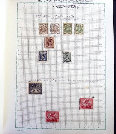 1918-45, Fascinating collection of Poland in one stockbook