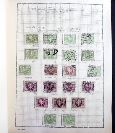 1918-45, Fascinating collection of Poland in one stockbook