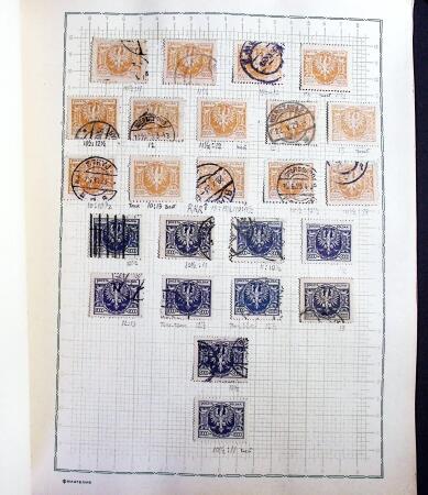 1918-45, Fascinating collection of Poland in one stockbook