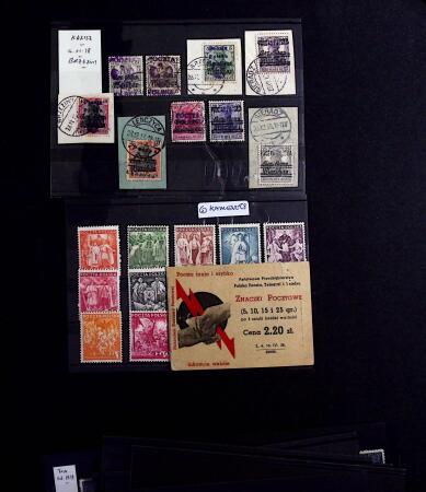 1918-45, Fascinating collection of Poland in one stockbook