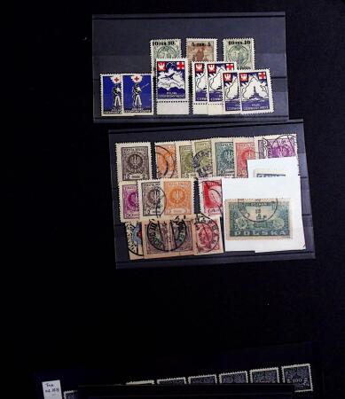 1918-45, Fascinating collection of Poland in one stockbook