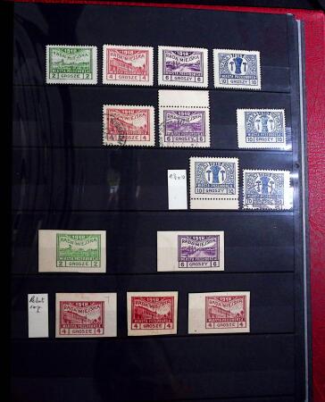 1918-45, Fascinating collection of Poland in one stockbook