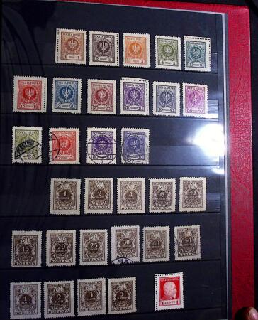 1918-45, Fascinating collection of Poland in one stockbook