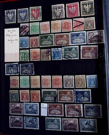1918-45, Fascinating collection of Poland in one stockbook