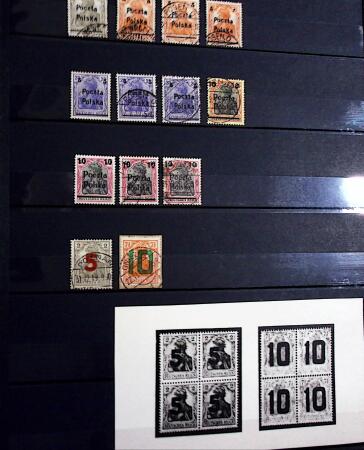 1918-45, Fascinating collection of Poland in one stockbook