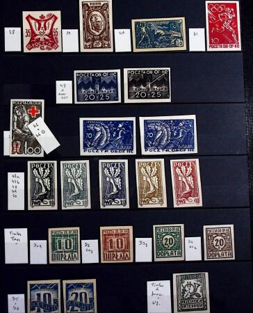 1918-45, Fascinating collection of Poland in one stockbook