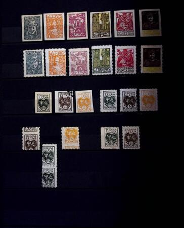 1918-45, Fascinating collection of Poland in one stockbook
