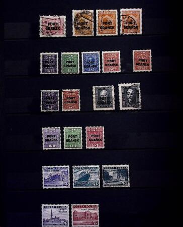 1918-45, Fascinating collection of Poland in one stockbook