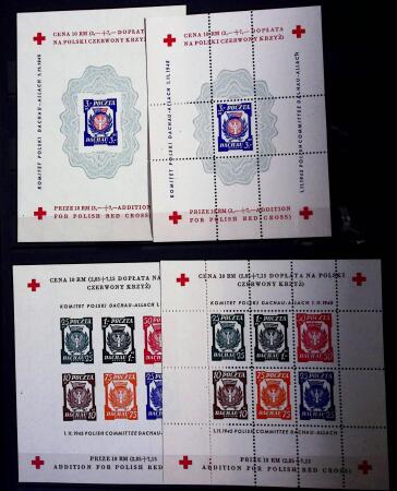 1918-45, Fascinating collection of Poland in one stockbook