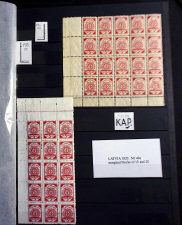 1918-1930, Chiefly mint collection with mostly 1918