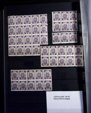 1918-1930, Chiefly mint collection with mostly 1918