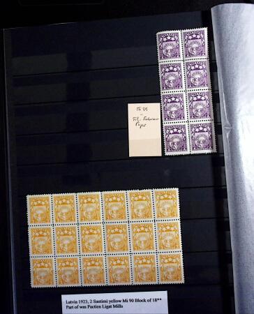 1918-1930, Chiefly mint collection with mostly 1918
