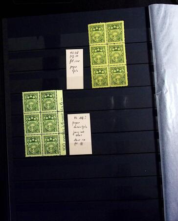 1918-1930, Chiefly mint collection with mostly 1918