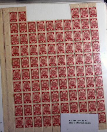 1918-1930, Chiefly mint collection with mostly 1918