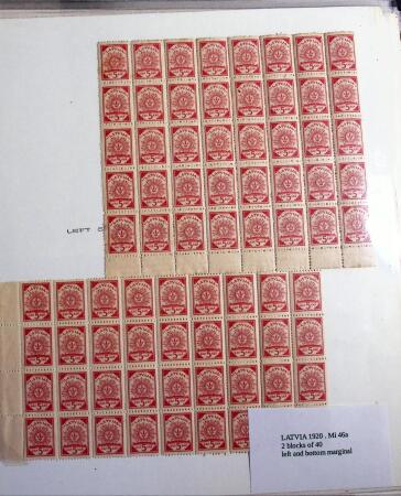 1918-1930, Chiefly mint collection with mostly 1918