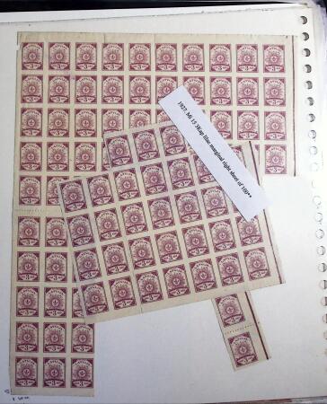 1918-1930, Chiefly mint collection with mostly 1918