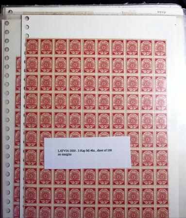 1918-1930, Chiefly mint collection with mostly 1918