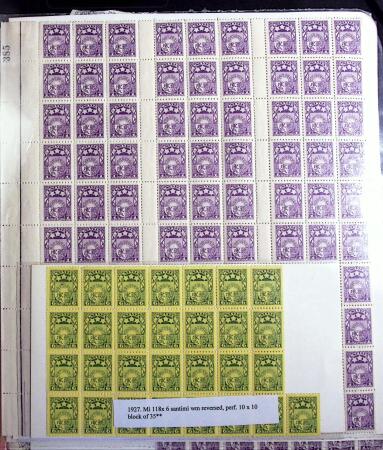 1918-1930, Chiefly mint collection with mostly 1918