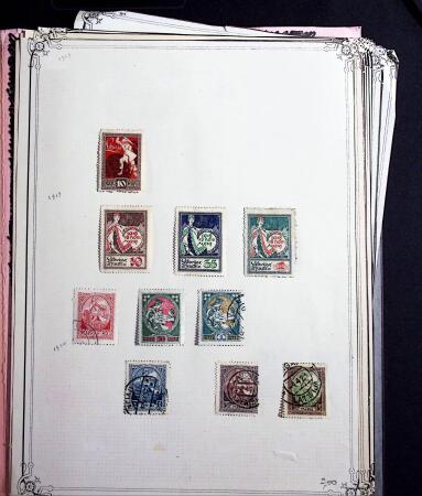 1918-1930, Chiefly mint collection with mostly 1918