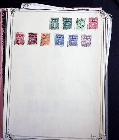 1918-1930, Chiefly mint collection with mostly 1918