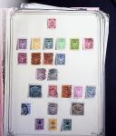 1918-1930, Chiefly mint collection with mostly 1918