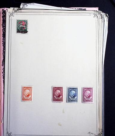 1918-1930, Chiefly mint collection with mostly 1918