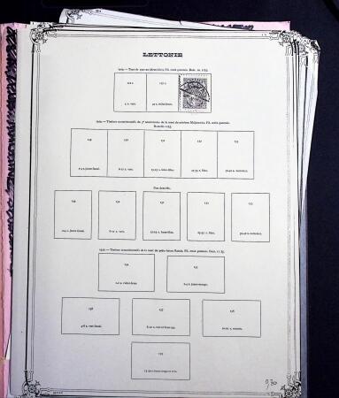 1918-1930, Chiefly mint collection with mostly 1918