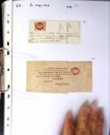 1849-1955, 218 lettres et cartes avec timbres seuls,