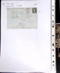 1849-1955, 218 lettres et cartes avec timbres seuls,