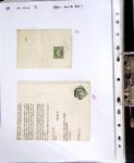 1849-1955, 218 lettres et cartes avec timbres seuls,
