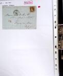 1849-1955, 218 lettres et cartes avec timbres seuls,